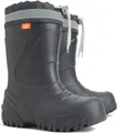 Produktbild: DEMAR Kinder Gummistiefel  Winterstiefel Regenstiefel Kinderstiefel Gefüttert GRAU Größe 32/33