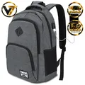 Produktbild: Laptop Rucksack Herren mit USB-Ladeanschluss 15,6 Zoll 35L für Schule Reise