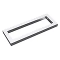 Produktbild: doporro Waschtischhalterung Waschtischkonsole Wandkonsole 45x3x15 cm rostfreie Edelstahl Silber Wandhalter rechteckig Träger Regalträger Regalhalter (1 Stück WH01