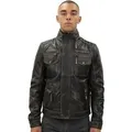 Produktbild: Herren-Leder-Retro-Bikerjacke-Toronto