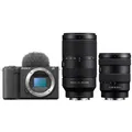 Produktbild: Sony Vlog-Kamera Alpha ZV-E10 II + SEL 16-55mm f/2,8 G + SEL 70-350mm f/4,5-6,3 G OSS