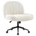 Produktbild: Schneidersitz Bürostuhl Ohne Armlehnen Breiter Sitz Ergonomisch Höhenverstellbar