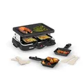 Produktbild: Tristar Raclette-Grill für bis zu 4 Personen, 500 W, 4 Antihaft-Pfännchen, Kompaktes Design, Ideal für Camping & Kleine Haushalte, RA-2949