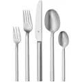Produktbild: WMF Alteo Besteck Set 12 Personen, Essbesteck 60 teilig, Besteck matt, Monobloc-Messer, Cromargan Edelstahl mattiert, spülmaschinenfest
