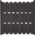 Produktbild: GroJa Bausatz EV1 Fertigzaun DIY ohne Pfosten 180 cm x 180 cm Anthrazit