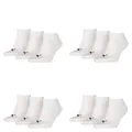 Produktbild: PUMA 12 Paar Sneaker Invisible Socken Gr. 35-49 Unisex für Damen Herren Füßlinge, Farbe:300 - white, Socken & Strümpfe:47-49