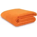 Produktbild: Zollner Kuscheldecke,, Orange, Naturmaterialien, 150x200 cm, Oeko-Tex® Standard 100, Wohntextilien, Decken, Kuscheldecken