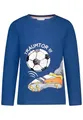 Produktbild: SALT AND PEPPER BY KIDS PARK Jungen Langarmshirt mit Fussball aus Wendepailletten T-Shirt, deep Blue, 92/98 cm