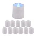 Produktbild: LED Teelichter weiß Elektro-Teelichter 12x LED Kerzen flammenlose Teelichter