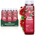 Produktbild: LiveFresh 100% Granatapfelsaft Kaltgepresst* - 6€ Pfand