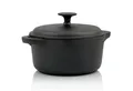 Produktbild: BBQ-Toro Bräter Gusseisen Cocotte, 2,7 Liter, Ø 20 cm, rund, Bräter mit Deckel, Gusseisen (1-tlg), bereits eingebrannt
