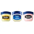 Produktbild: Vaseline Lip Therapy | Limited Edition Feuchtigkeitsspendender Lippenbalsam 3er Set| Queen Bee, Original, Pink Bubbly (Limited Edition Set)