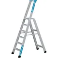 Produktbild: Zarges Stehleiter Seventec S, 40336, aus Aluminium mit 6 Stufen