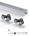 Produktbild: VEVOR Schiebetür-Schienensatz Hardware Einzelschienen 1441mm Schiebetürsystem