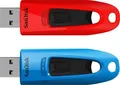 Produktbild: SanDisk Ultra - USB-Flash-Laufwerk - 32 GB - USB 3.0 (Packung mit 2)
