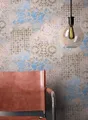 Produktbild: Newroom Vliestapete, Blau Tapete Industrial Beton - Betonoptik Putzoptik Beige Braun Vintage Modern Fliesen Putz für Wohnzimmer Schlafzimmer Küche, Betonoptik, Putzoptik