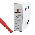 Produktbild: Offgridtec 10m Schrumpfschlauch mit Kleber 4,8mm>2,4mm Schrumpfrate, Dual-Wand, Halogenfrei, Flammhemmend, Wasserdichte Kabelisolierung, Leicht zu Schneiden, Inklusive Spenderbox, rot