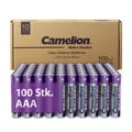 Produktbild: Camelion Ultra Alkaline 1,5 Volt AAA LR03 CB100 | Micro Batterien | 100 Stück