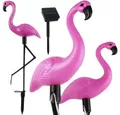 Produktbild: Gardlov Gartenleuchte Solar-Gartenlampe Flamingo, LED, LED fest integriert, zuverlässige Funktion auch bei wechselhaftem Wetter