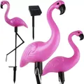 Produktbild: Solarlampe Flamingo Gartenleuchte Lampe Solarleuchte Beleuchtung Leuchte Pink