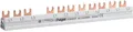 Produktbild: Hager KDN363F Phasenschiene, 3-polig, für FI- und LS-Schalter, 63A, Gabel, 10mm²