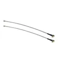 Produktbild: 2x Pigtail U.FL-Stecker zu MMCX-Winkelstecker, 14 cm
