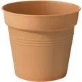 Produktbild: elho Pflanztopf Green Basics, 6,5 Liter, 24 x 24 x 22 cm, terrakotta, aus Kunststoff