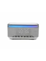 Produktbild: DENVER CRQ-225 - FM Clock Radio - with Bluetooth function & wireless charging - Gray - AM/FM - Grau