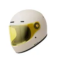 Produktbild: John Doe JD One Helmet Frozen Off White Gr. XS Retro Motorradhelm Integralhelm