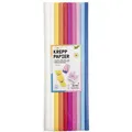 Produktbild: Folia Krepppapier 82393 Mix, farbig sortiert, 50 x 200cm, 32 g/m², 10 Rollen