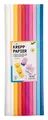 Produktbild: folia 82393 - Krepppapier - Sortiment Mix, 10 Rollen in verschiedenen Farben, jede Rolle ca. 50 x 200 cm, sehr elastisches und dünnes Papier, mit einer unebenen und rauen Oberfläche