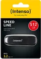 Produktbild: Intenso USB Stick 512GB Speicherstick Speed Line schwarz USB 3.2