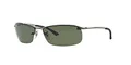 Produktbild: Ray-Ban MOD. 3183 Ray-Ban Sonnenbrille MOD. 3183 Wrap Sonnenbrille 63, Silber