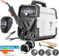 Produktbild: STAHLWERK Schweißgerät FLUX 160 ST Digital – Vollausstattung – 3-in-1 Kombi mit 160 A, Fülldrahtschweißen ohne Gas, MMA (E-Hand/ARC), Lift-TIG (DC)