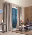 Produktbild: HOME WOHNIDEEN Gardine Home Wohnideen Kombibandschal, Dekoschal Thermosto (1 St), Lichtschutz, Stoff