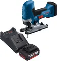 Produktbild: Bosch GST 18V-125 S Professional Akku Stichsäge 18 V 125 mm Brushless + 1x Akku 5,0 Ah + Ladegerät