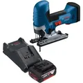 Produktbild: Bosch GST 18V-125 S Professional Akku Stichsäge 18 V 125 mm Brushless + 1x Akku 5,0 Ah + Ladegerät