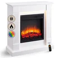 Produktbild: Elektrokamin BALDERIA Ladina - Standkamin, 2000W - Weiß