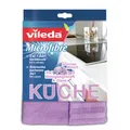 Produktbild: Vileda GmbH Vileda Microfaser Küchentuch 2in1, Ultra Reinigungspower durch Powerzonenseite, 1 Packung = 1 Tuch 126585