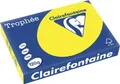 Produktbild: 1-25x Clairefontaine Multifunktionspapier Trophée, A4, kanarien- BIS 55% RABATT