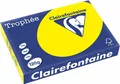 Produktbild: Clairefontaine Trophée 1292C Kanariengelb 120g/m² A4 - 250 Blatt farbiges Papier