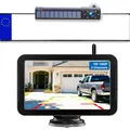 Produktbild: Rückfahrkamera kabellos Solar 120° Weitwinkel Nachtsicht 5 Zoll Monitor