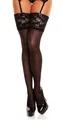 Produktbild: GLAMORY Damen 20 Luxury 20 DEN Strapsstrümpfe, Schwarz, XL-(48-50)