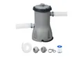 Produktbild: Bestway Kartuschen-Filterpumpe 3.028 l/h (Packung, Inkl. Filterkartusche), Für Poolgrößen von 1.100-17.400 Liter