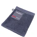 Produktbild: Traumschloss Frottier-Line Waschhandschuh aus Baumwolle,16x21,dunkelgrau,
