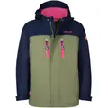 Produktbild: Trollkids Bryggen Doppeljacke Mädchen in navy-dusky olive-light magenta, Größe 152 HW 2023