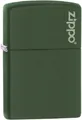 Produktbild: Zippo Green Matte mit Logo 60001568