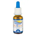 Produktbild: Dr. Jacob's Vitamin D3 Öl forte | hochdosiert mit 2000 I.E. pro Tropfen | Optimale Bioverfügbarkeit und Stabilität | Vitamin D Tropfen in Arzneibuchqualität | 20 ml, 640 Tropfen (1.280.000 I.E.)