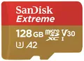Produktbild: Sandisk Extreme A2 MicroSDXC Speicherkarte 128 GB Class 3 (U3)