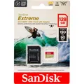 Produktbild: SanDisk microSDXC 128GB Extreme A2 C10 V30 UHS-I U3 MicroSD Karte